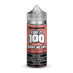 Keep It 100 TFN – Berry Au Lait (Strawberry Milk) 100mL