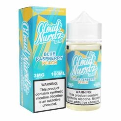 Cloud Nurdz TFN ICED Blue Raspberry Peach 100mL