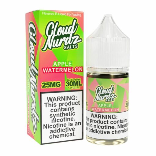 Cloud Nurdz TFN Salts Apple Watermelon 30mL