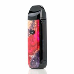 smok nord 2 pod system red stabilized wood