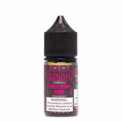 sadboy bloodline salts punch berry blood vape juice