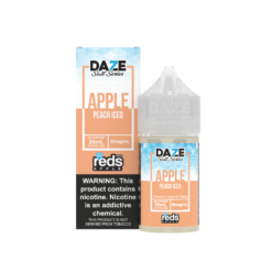 7 Daze Salt - Reds Peach Iced 30mL