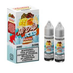 Hi Drip ICED Salts PEACHY MANGO Vape Juice