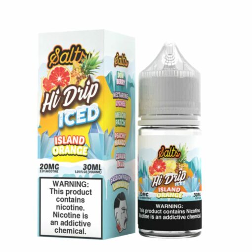 Hi-Drip Salts Island Orange ICED 30mL