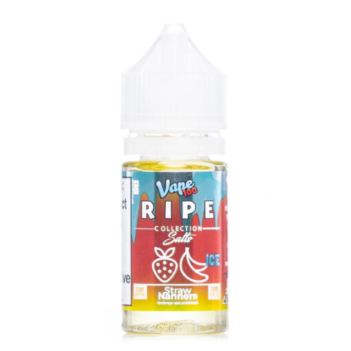 Ripe Salts - ICE Collection Straw Nanners ICE eJuice by Vape 100
