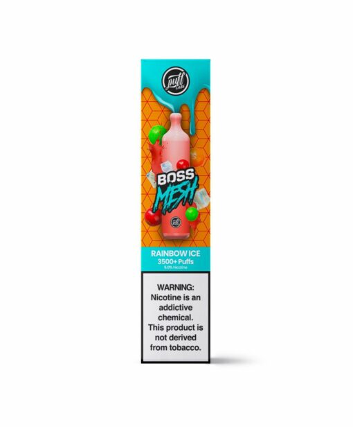 Puff Boss Mesh Rainbow ICE Disposable
