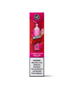 Puff Boss Mesh Strawberry Ice Cream Disposable