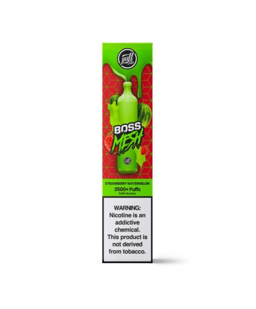Puff Boss Mesh Strawberry Watermelon Disposable