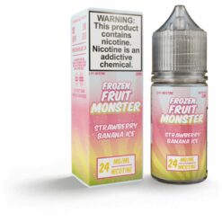 Frozen Fruit Monster Salt TFN Strawberry Banana ICE 30mL