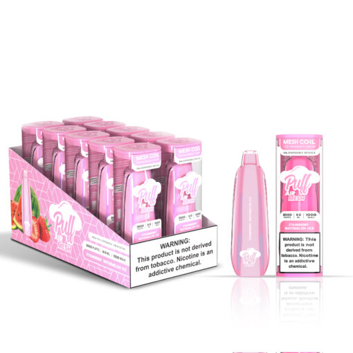 Puff AIr Mesh Straw watermelon ICE