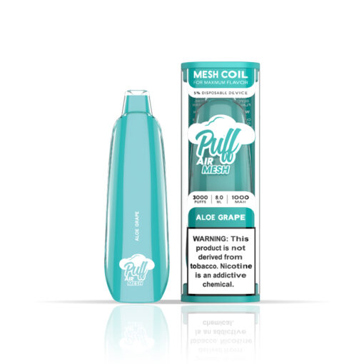Puff air mesh disposable vape aloe grape