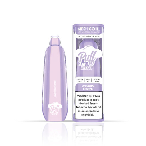 Puff air mesh disposable vape unicorn frappe