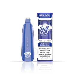 Puff air mesh disposable vape blue razz bubblegum