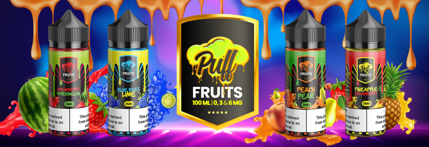 Puff fruits vape juice