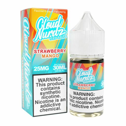 Cloud Nurdz TFN Salts ICED Strawberry Mango 30mL