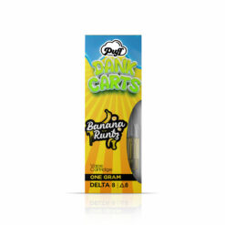 Puff xtrax Delta Dank Carts Banana Runtz