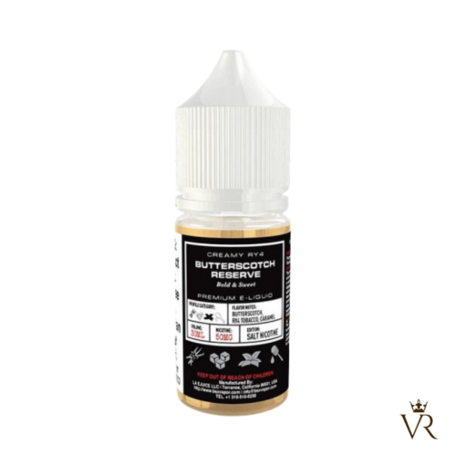Glas Basix TFN Salts - Butterscotch Reserve 30mL