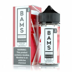 Bams Cannoli Vape Juice Strawberry Cannoli