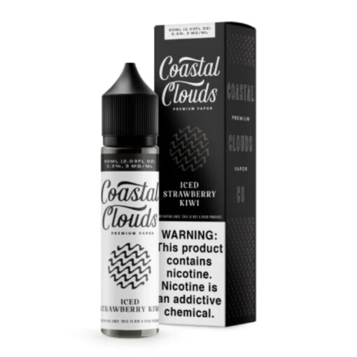 Coastal Clouds TFN Iced Strawberry Kiwi mL
