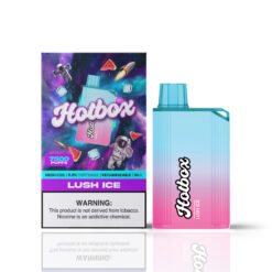 Hotbox disposable vape 7500 puffs wholesale Lush Ice
