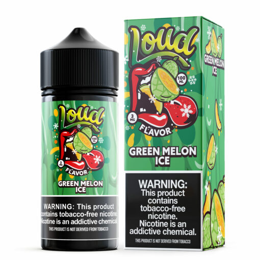 Loud TFN Vape Juice Green Melon Ice
