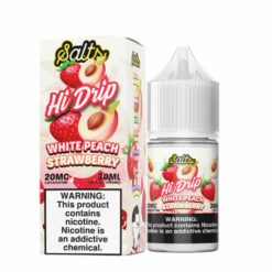 Hi-Drip Salts White Peach Strawberry 30mL