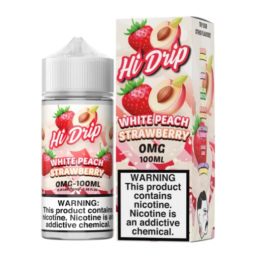 Hi-Drip white peach strawberry Vape juice