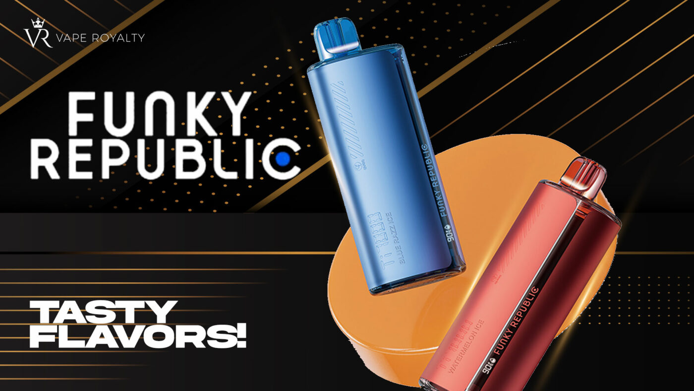 10 Best Flavors Of The Funky Republic Ti7000 Disposable Vape