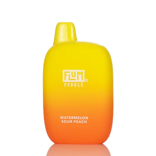 Flum Pebble Disposable Vape - Watermelon Sour Peach