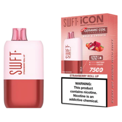 SWFT Icon Disposable Vape | 7500 Puff Strawberry Roll Up
