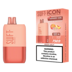 SWFT Icon Disposable Vape | 7500 Puff - Peach Jelly