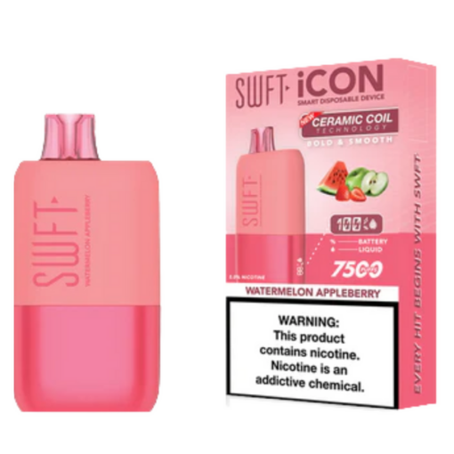 SWFT Icon Disposable Vape | 7500 Puff Watermelon Appleberry