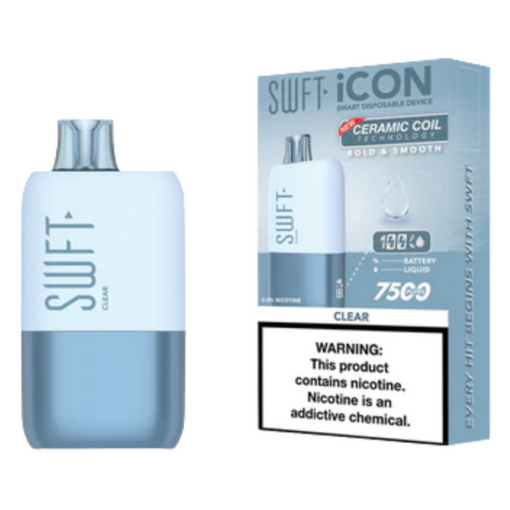 SWFT Icon Disposable Vape | 7500 Puff - Clear