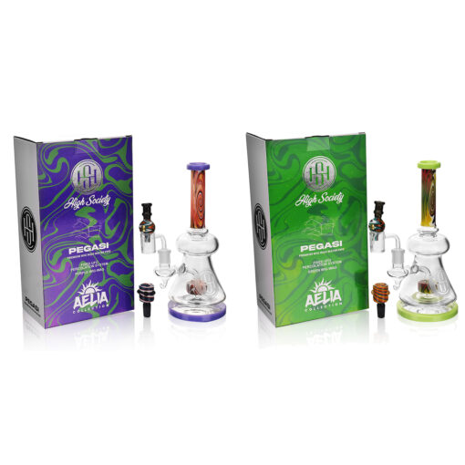 High Society - Pegasi Premium Wig Wag Hybrid Pipe