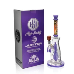 Jupiter Premium Wig Wag Waterpipe (Slime Purple)