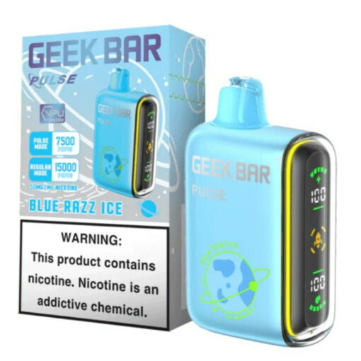 Geek Bar Pulse Disposable Vape - Blue Razz Ice