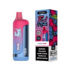 FRYD Disposable Vape 12000 Puffs Cherry Berry