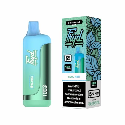 FRYD Disposable Vape 12000 Puffs Cool Mint
