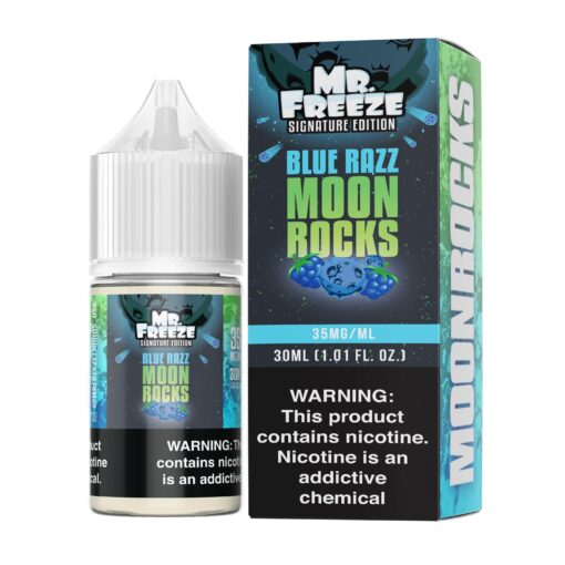 Mr Freeze Moon Rocks Salts - Blue Razz 30mL