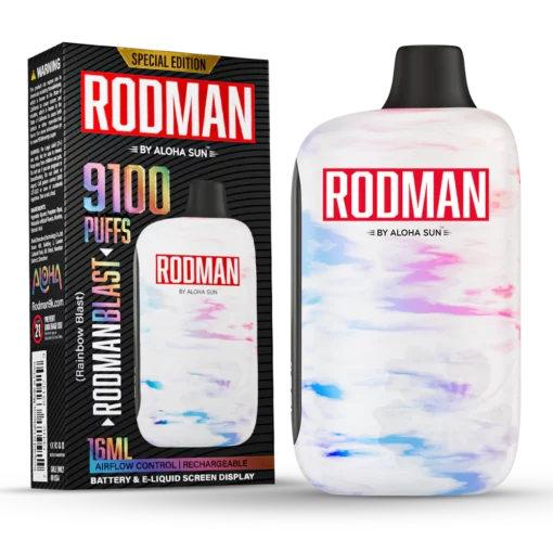 Rodman Vape Disposable - Rodman Blast