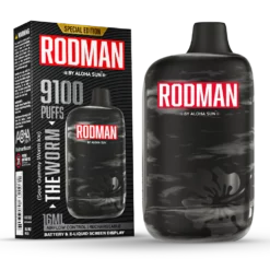 Rodman Vape Disposable - The Worm