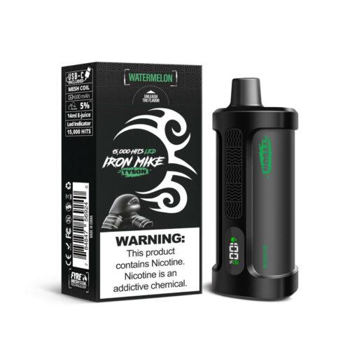 Tyson 2.0 Iron Mike Disposable Vape - 15000 Puffs - Image 9