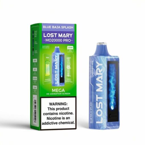 Lost Mary MO20000 PRO Disposable Vape Blue Baja Splash