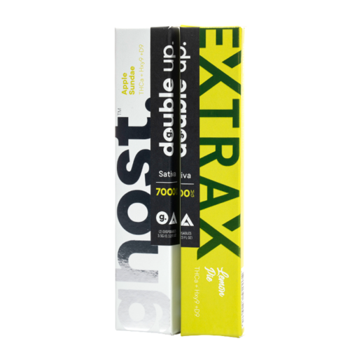 Ghost X Extrax - HDXY9 + THC-A + D9 Double Up Disposables | 7G 2-Pack - Image 5