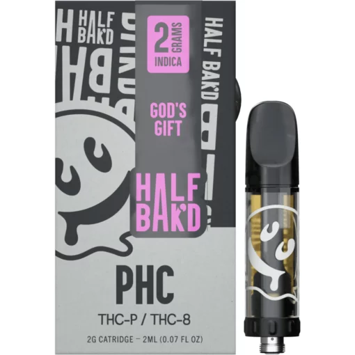 Half Bak’d - PHC + THC-P + THC8 Cartridge | 2G - Image 4