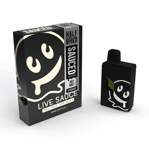 Half Bak’d - SAUCED Live Resin Disposable | 4G - Image 2