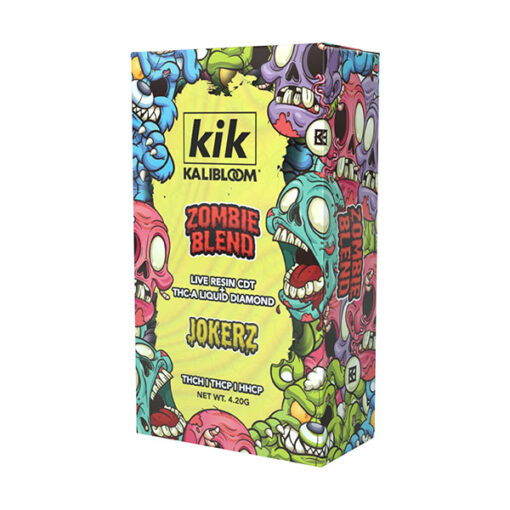 Kalibloom Kik - Zombie Blend THC-A + THC-H + THC-P + HHC-P Liquid Diamond Disposable | 4.2G - Image 6