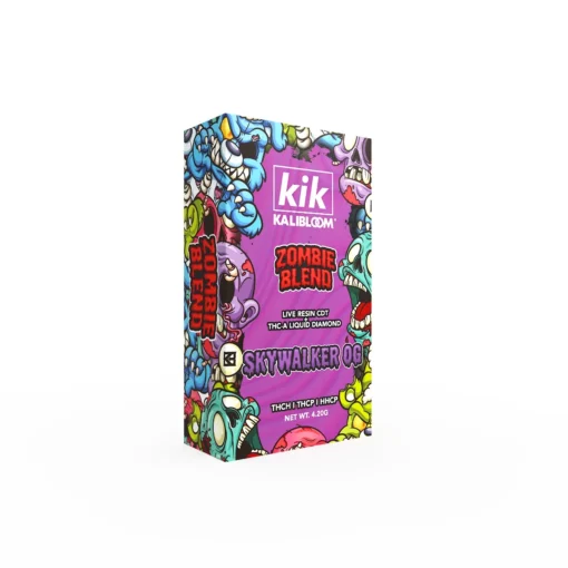 Kalibloom Kik - Zombie Blend THC-A + THC-H + THC-P + HHC-P Liquid Diamond Disposable | 4.2G - Image 5