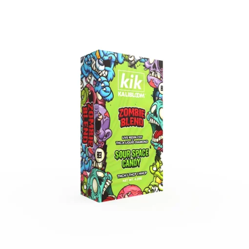 Kalibloom Kik - Zombie Blend THC-A + THC-H + THC-P + HHC-P Liquid Diamond Disposable | 4.2G - Image 4