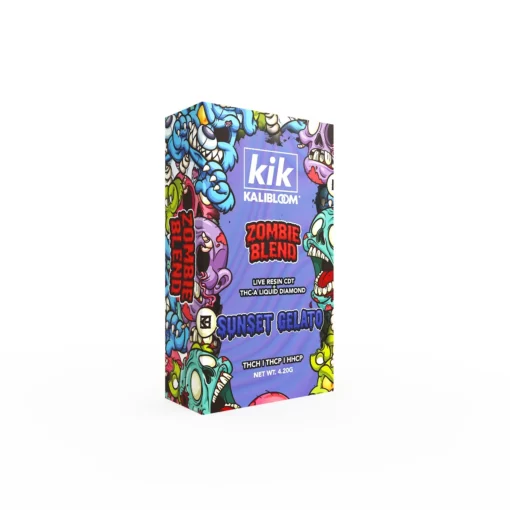 Kalibloom Kik - Zombie Blend THC-A + THC-H + THC-P + HHC-P Liquid Diamond Disposable | 4.2G - Image 3